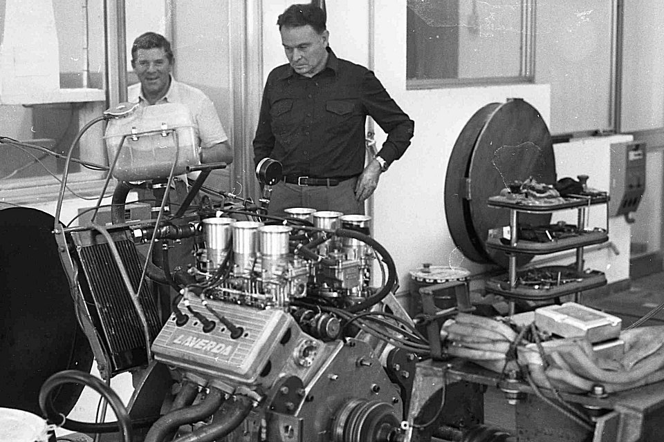 v6 test laverda